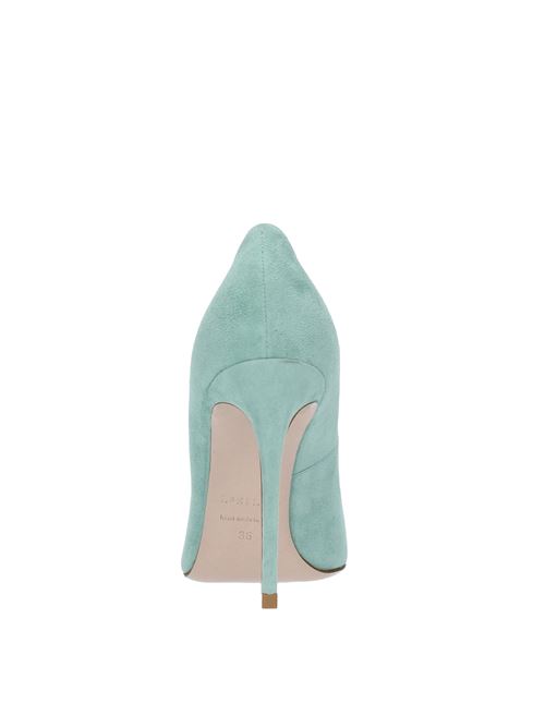 Suede pumps LE SILLA | DECO EVA 100 VELOURAZURE